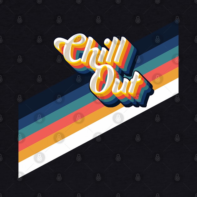 Chill Out Vintage Stripes by McNutt